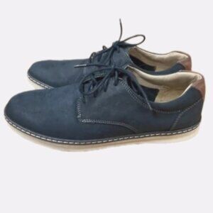 Johnston Murphy Mcguffe Oxford Shoe Boy 3 M Blue LaceUp